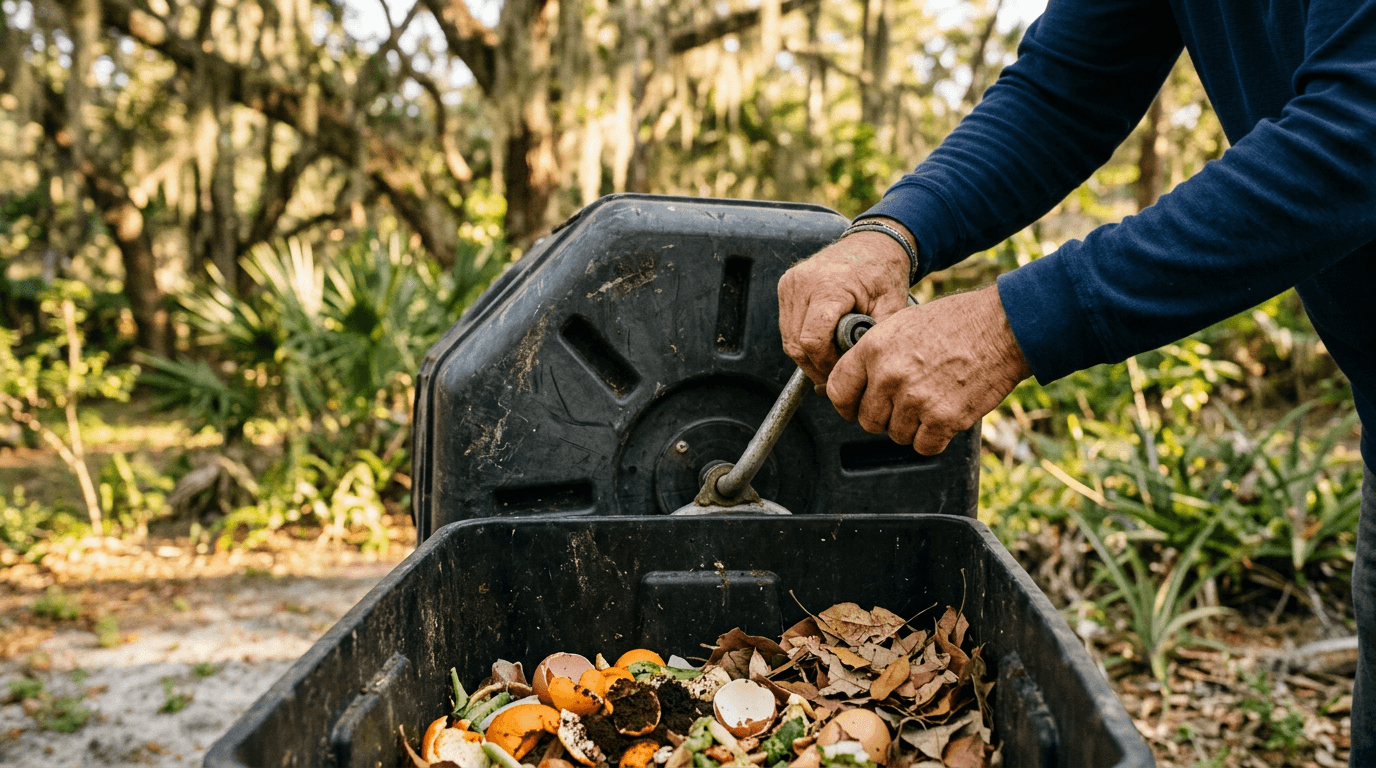 St. Augustine Launches Free Compost Bin Program for Single-Family Homes